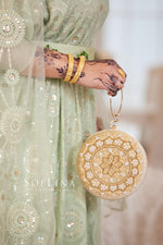 Load image into Gallery viewer, Gold Circle Bag
