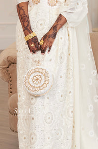 Ivory Circle Bag