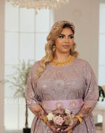Load image into Gallery viewer, Mauve Crystal Headpiece
