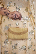 Load image into Gallery viewer, Gold Clutch Bag

