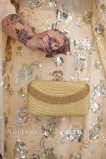 Load image into Gallery viewer, Gold Clutch Bag
