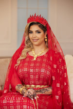 Load image into Gallery viewer, Ruby red Tiara
