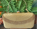 Load image into Gallery viewer, Gold Clutch Bag
