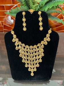 Gold Chandelier Necklace