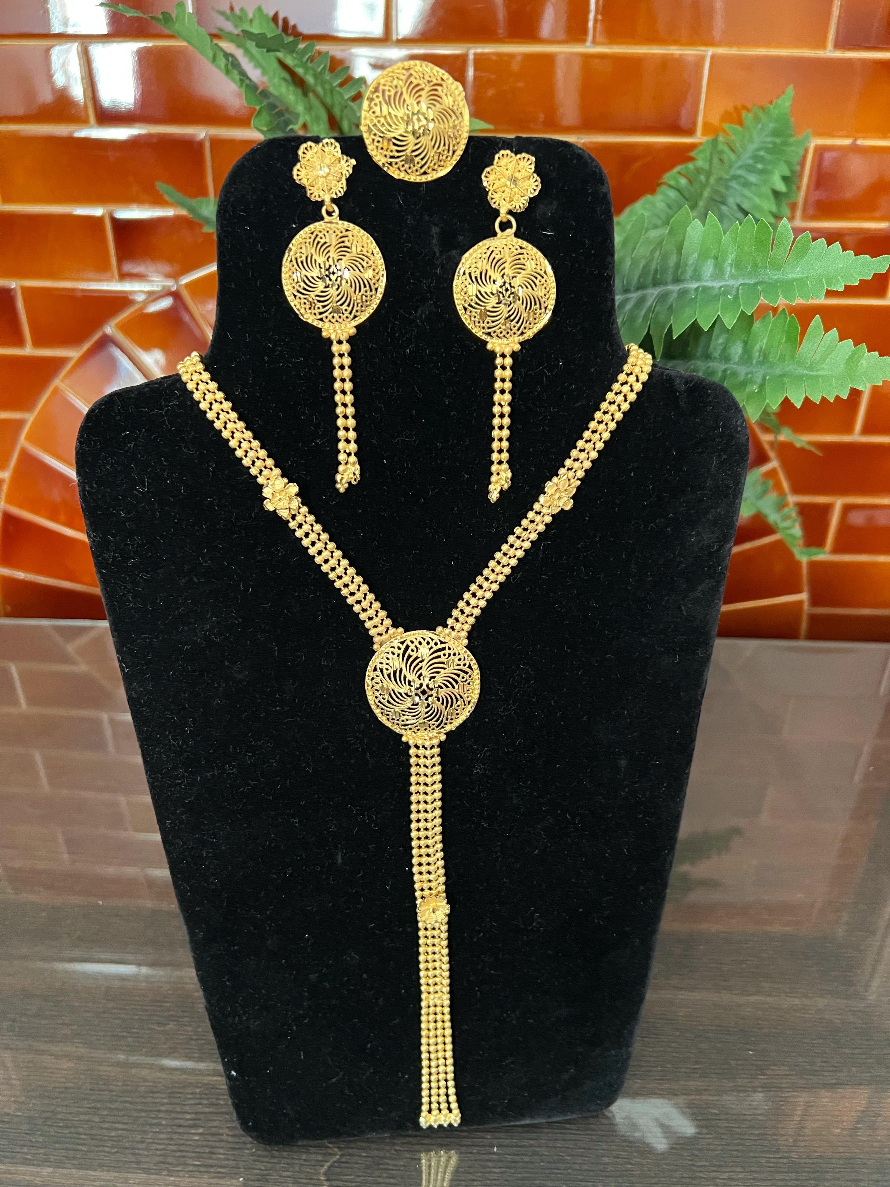 Long Bridal Necklace