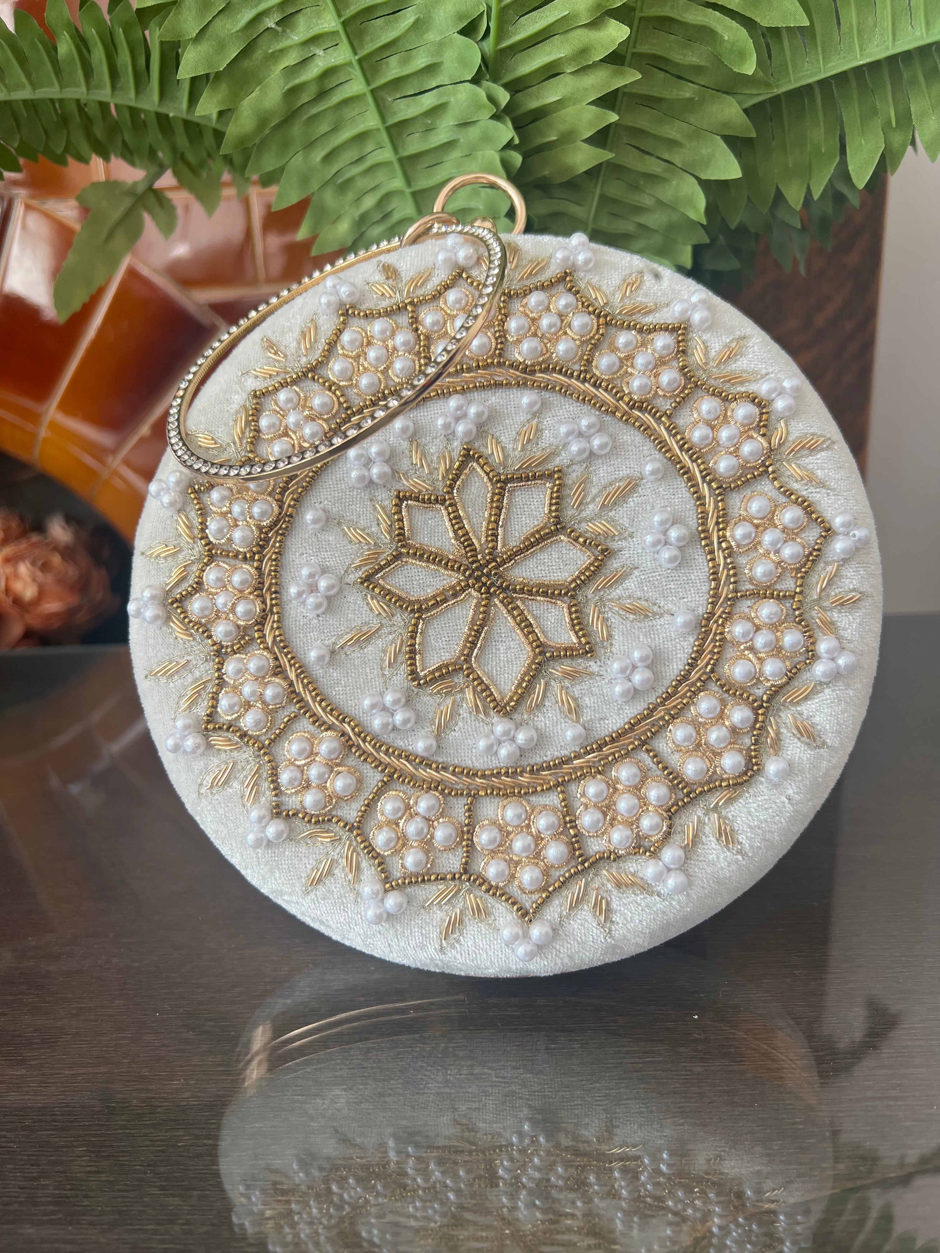 Ivory Circle Bag