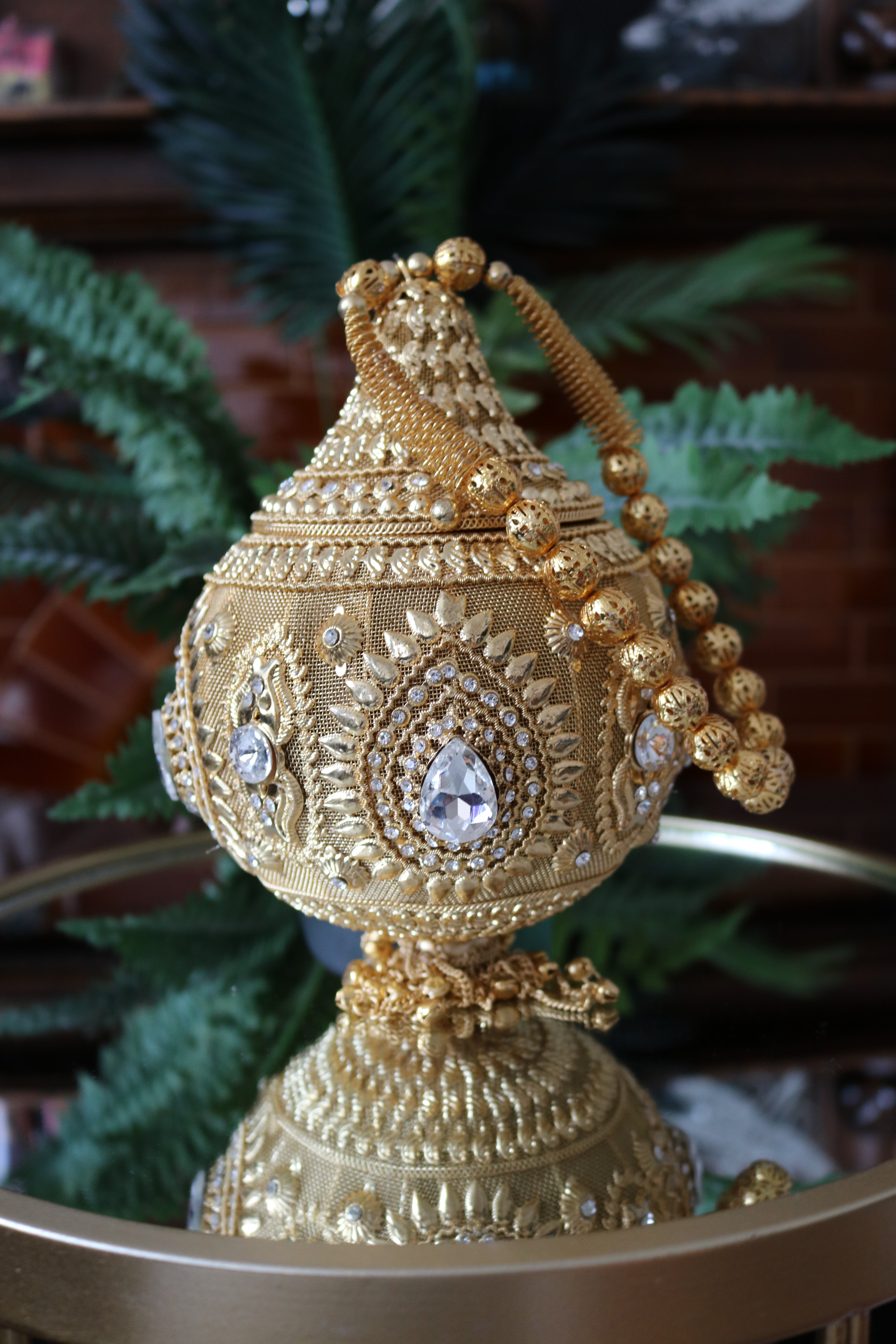 Gold Sphere Bag