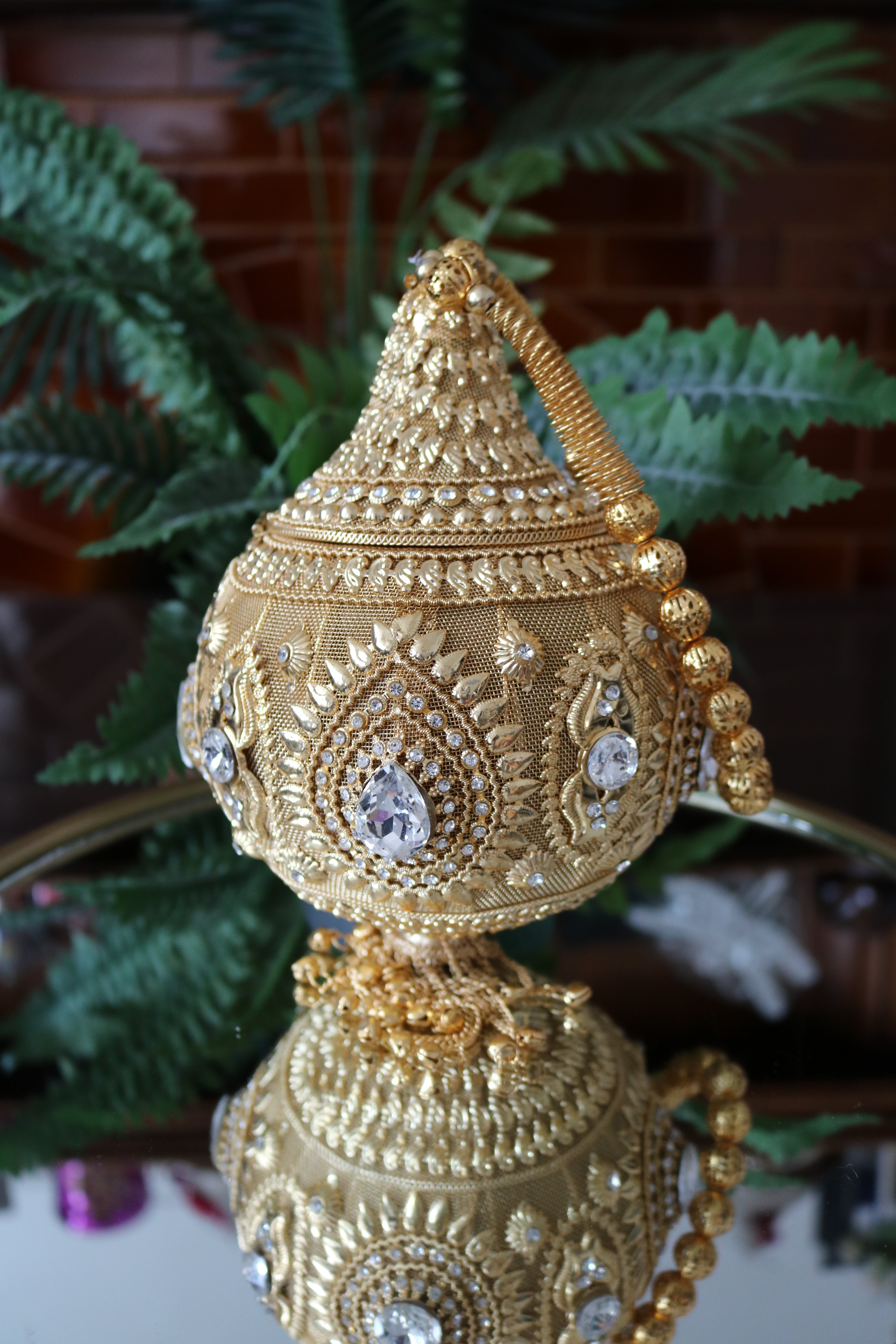 Gold Sphere Bag