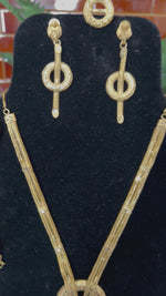 Load and play video in Gallery viewer, Long Bridal Necklace

