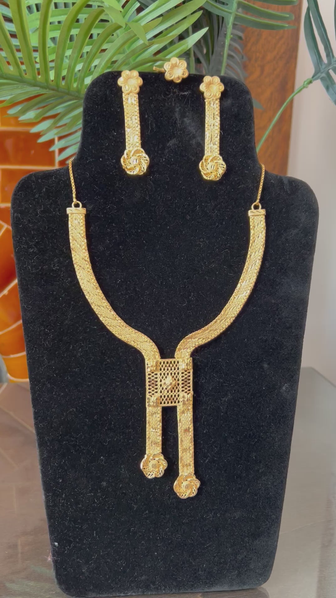 Gold Drop Necklace
