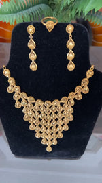 Load and play video in Gallery viewer, Gold Chandelier Necklace
