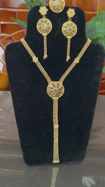 Load and play video in Gallery viewer, Long Bridal Necklace
