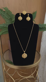 Load and play video in Gallery viewer, Long Gold Necklace
