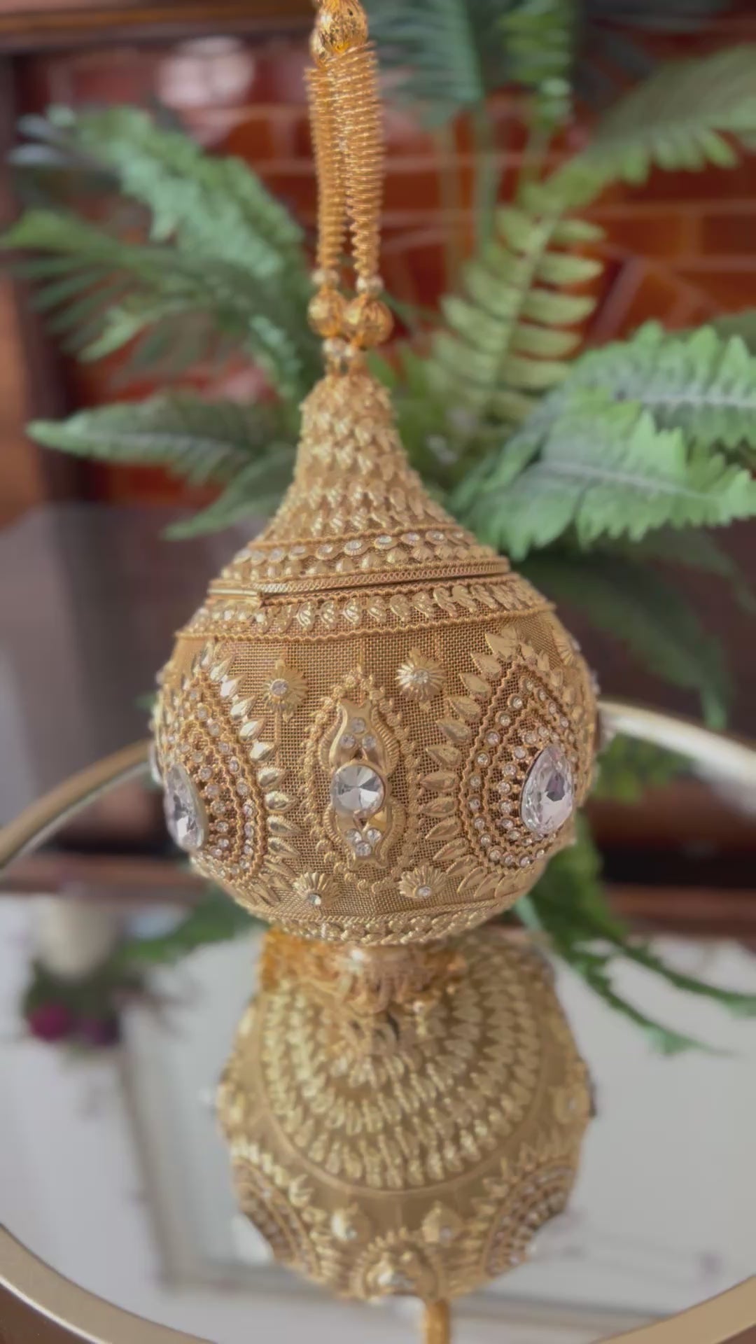 Gold Sphere Bag