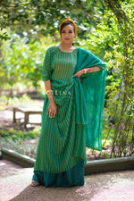 Load image into Gallery viewer, Green Metallic stripe dirac
