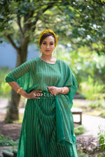 Load image into Gallery viewer, Green Metallic stripe dirac
