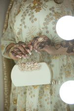 Load image into Gallery viewer, Ivory Clutch Bag
